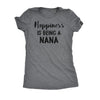  Happiness Is Being A Nana Womens T Shirt 