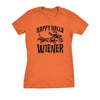  Happy Hallo Wiener Womens T Shirt 