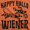  Happy Hallo Wiener Womens T Shirt 
