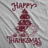  Happy Thanksmas Womens T Shirt 