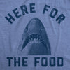  Here For The Food Womens T Shirt 