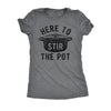  Here To Stir The Pot Womens T Shirt 