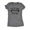  Hes The Wiener To My Bun Womens T Shirt 