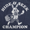  Hide And Seek Champion Easter Bunny Womens T Shirt 
