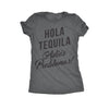  Hola Tequila Adios Problemas Womens T Shirt 
