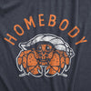  Homebody Crab Womens T Shirt 