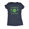  Hopiness Is A Cold Beer Womens T Shirt 