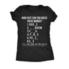  How Fast Can You Guess These Words Womens T Shirt 