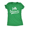  I Clover Leprechauns Womens T Shirt 