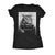 I Hate People Cat Mugshot Womens T Shirt 