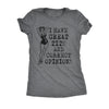  I Have Great Tits And Correct Opinions Womens T Shirt 