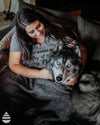  I Just Want To Be A Stay At Home Dog Mom Womens T Shirt 