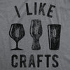  I Like Crafts Womens T Shirt 