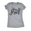  I Love Jesus Womens T Shirt 