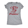  I Love Peckers Womens T Shirt 
