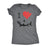  I Love Sharks Womens T Shirt 