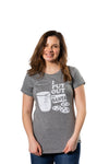  I Put Out For Santa Womens T Shirt 