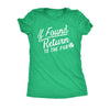  If Found Return To The Pub Womens T Shirt 