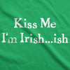 Im Irish ish So Kiss Me Womens T Shirt 