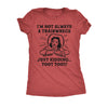  Im Not Always A Trainwreck Just Kidding Toot Toot Womens T Shirt 
