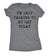  Im Only Talking To My Cat Today Womens T Shirt 