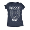  Indoor Cat Womens T Shirt 