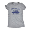  Its A Good Day To Drink On A Boat Womens T Shirt 