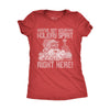  Ive Got Your Holiday Spirit Right Here Womens T Shirt 