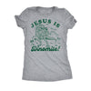  Jesus Is Dinomite Womens T Shirt 