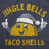  Jingle Bells Taco Shells Womens T Shirt 