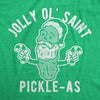  Jolly Ol Saint Pickle as Womens T Shirt 