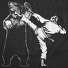  Karate Kicked Bear Womens T Shirt 
