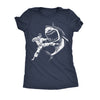  Karate Kicked Shark Womens T Shirt 