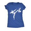 Karate Kicked Squirrel Womens T Shirt 