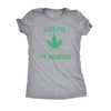  Kiss Me Im Highrish Womens T Shirt 