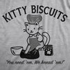  Kitty Biscuits Womens T Shirt 