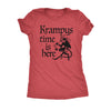  Krampus Time Is Here Womens T Shirt 