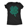  Leopord Print Clover Womens T Shirt 