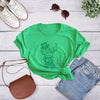  Leprechaun Middle Finger Womens T Shirt 