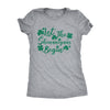  Let The Shenanigans Begin Clovers Womens T Shirt 