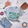  Let The Shenanigans Begin Clovers Womens T Shirt 
