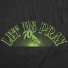  Let Us Pray Womens T Shirt 