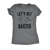  Lets Get Basted Womens T Shirt 