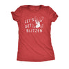  Lets Get Blitzen Womens T Shirt 