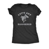  Lets Get Hammered Shark Womens T Shirt 