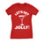  Lets Get Jolly! Womens T Shirt 