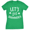  Lets Get Shammered Womens T Shirt 