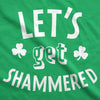  Lets Get Shammered Womens T Shirt 