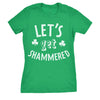  Lets Get Shammered Womens T Shirt 
