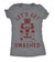  Lets Get Smashed Nutcracker Womens T Shirt 